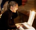 Bild: Hirsch
Maria Pritzel organisierte das Adventssingen in der Jakobskirche und trat als Solistin auf.