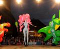 Bild: Stephan Huber
Tausende Besucher strömen bei der fünften Luftnacht durch die Altstadt - und sehen eine schrill bunte Show auf der Bühne.