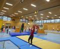 Bild: bk
Mehr als 80 Kinder tummeln sich an Heiligabend unter Aufsicht der TSG-Mitglieder in der Turnhalle.