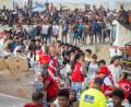 Bild: Marcos Moreno/EUROPA PRESS/dpa
Die meisten Migranten kehrten bald freiwillig zurück, aber Tausende halten sich noch in Ceuta auf. (Archivbild)