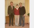 Bild: exb
Das Jubelpaar Hannelore und Albert Schöberl mit Bürgermeister Lothar Müller.