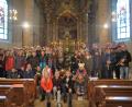 Bild: jzk
Viele Realschüler beteiligen sich an der Gestaltung des vorweihnachtlichen Gottesdienstes in der Stadtpfarrkirche.