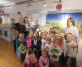 Bild: exb
Kinder besuchen das Museumsquartier.