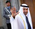 Bild: Bernd von Jutrczenka/dpa
Erstmal absolviert ein Präsident der Vereinigten Arabischen Emirate einen Staatsbesuch in Deutschland