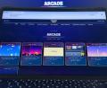 Bild: Jon Elswick/AP/dpa
Das zweite Spiel von links, „Build The Wall“, ist mittlerweile nicht mehr auf der Arcade-Webseite des Weißen Hauses abrufbar. (Archivbild)