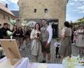 Bild: Heidi Kurz
Eine echte Trachtenhochzeit feierten Annalena und Michael Pirner