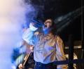 Bild: Roland Wellenhoefer
Der Frontsänger von "Denial Of God" beim Auftritt der dänischen Band am Samstagabend.