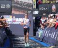 Bild: Ingo Kutsche/SPORTS-MEDIA Agency/dpa
Zwei Jahre nach einem Herzinfarkt hat Lasse Nygaard Priester bei der Ironman70.3-Weltmeisterschaft in Nizza einen tollen fünften Platz erreicht.