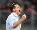 Bild: Daniel Karmann/dpa
Christian Titz bei der 1:2-Niederlage von Hannover 96 in Nürnberg.