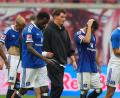 Bild: Jan Woitas/dpa
Enttäuschung in Leipzig: Der HSV verliert schon wieder hoch.