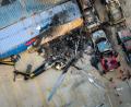 Bild: Ethan Swope/FR171736 AP/AP/dpa
Hubschrauberabsturz in LA: Blick auf die Absturzstelle