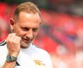 Bild: Marius Becker/dpa
Wartet noch auf einen Bundesliga-Sieg mit Union Berlin: Trainer Mauro Lustrinelli. (Archivbild)