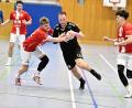 Bild: Hubert Ziegler
Fabian Rohrbach (Mitte) hier noch bei der HG Amberg trifft diese Saison erneut auf den HC Sulzbach – diesmal im Trikot der SG Auerbach/Pegnitz.