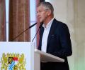 Bild: Sven Hoppe/dpa
Herbert Hainer nutzt den Empfang in der Staatskanzlei zu einem Appell.