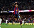 Bild: Joan Monfort/AP/dpa
Raphinha schoss drei Tore.