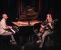 Bild: Lorenz von Koenen
Michael Dandorfer (rechts) und Sebastian Birner laden bei "Jazzarise" zum Workshop "Improvisation" ins Musikomm.