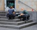 Bild: Christoph Petersen/dpa
Der Zentralrat der Juden in Deutschland spricht von einem „Brandanschlag“