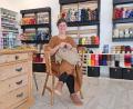 Bild: Jessica Fechner
Sarah März hat in der Fleischgasse in Weiden das Wollgeschäft "Glücksliesel" eröffnet.