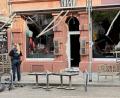 Bild: Mike Seeboth/dpa
Großen Schaden richtete die Explosion an der Zeil in Frankfurt an.