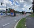 Bild: Andreas Ascherl
Achtung, hier wird eine Fahrspur gesperrt. Am sogenannten Schmetterling in Amberg muss die Fahrbahn erneuert werden.