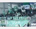 Bild: Daniel Bockwoldt/dpa
Die Fans wollen den alten Namen „SpVgg Fürth“ zurück und das „Greuther“ streichen. (Archivbild)