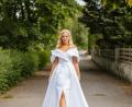 Bild: Samycreative
An ihrer Hochzeit trug Melissa Wittich das Brautkleid aus dem Amberger Geschäft.