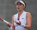 Bild: Seth Wenig/AP/dpa
Eva Lys ist auch beim WTA-Turnier in São Paulo früh ausgeschieden (Archiv-Foto).