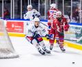 Archivbild: Tobias Neubert
Georg Thal (links) von den Blue Devils Weiden erhält eine Förderlizenz für die Selber Wölfe.