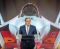 Bild: Kay Nietfeld/dpa
Verteidigungsminister Boris Pistorius vor der F-35