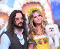 Bild: Felix Hörhager/dpa
Model Heidi Klum - hier mit Ehemann Tom Kaulitz - hat bereits zum zweiten Mal zum „HeidiFest“ geladen.