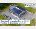 Bild: Bernd Schoenfelder
RE Solar lädt am 25. und am 27. September ein.