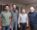 Bild: mfh
Als Vorsitzender im Rechnungsprüfungsausschuss wurde Thomas Dotzler und als Stellvertreter Markus Schmidt bestätigt, (von links) Kevin, Haas, Thomas Dotzler, Markus Schmidt und Bürgermeister Bruno Heindl.