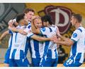 Bild: Robert Michael/dpa
Hertha spielt auch nach dem Rückstand kontrolliert und traf.