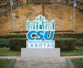 Bild: Daniel Vogl/dpa
Die Landtags-CSU tritt sich im oberfränkischen Kloster Banz. (Archivbild)
