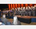 Bild: Renate Gradl
Der Männerchor der niederländischen Luftwaffe und die Stadtkapelle Grafenwöhr harmonierten auch zusammen hervorragend.