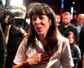 Bild: Sebastian Gollnow/dpa
Elif Eralp will große Wohnungskonzerne enteignen.