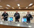 Bild: Petra Hartl
Die beiden Ehrenoberschützenmeister Josef Donhauser und Werner Koller sowie Oberschützenmeister Markus Böhm (von rechts) freuen sich, dass sie am Festabend zum 75-jährigen Jubiläum ihrer SG Kleinraigering auch wieder einen neuen Schützenkönig proklamieren können, der im Wettkampf auf der vereinseigenen Anlage ermittelt wurde.