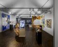 Bild: Marcus Rebmann
Blick in die Sonderausstellung mit Medienstation im Stadtmuseum Amberg.