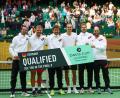 Bild: Christoph Reichwein/dpa
Das deutsche Davis-Cup-Team trifft im Viertelfinale auf Großbritannien.