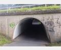 Bild: Stadt Eschenbach
Immer wieder Graffiti: Diese Unterführung in Eschenbach gehört zu den betroffenen Orten.