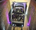 Bild: Michael Heitmann/dpa
In Prag ist die Standseilbahn auf den Hausberg Petrin (Laurenziberg) nach zweijährigen Bauarbeiten mit neuen Fahrzeugen wiedereröffnet worden.