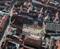 Luftbild: Bernd Georgi
Das ehemalige Bürgerspital-Areal in der Amberger Altstadt. Hier beginnt am 9. Oktober der Bau von 56 Wohnungen und einer Tiefgarage.