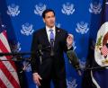 Bild: Yuki Iwamura/AP/dpa
Die USA haben den russischen Präsidenten Wladimir Putin zum G20-Gipfel im Dezember in Miami eingeladen - sagt US-Außenminister Marco Rubio.
