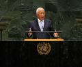 Bild: Seth Wenig/AP/dpa
„Drohungen und Angriffe gegen den Internationalen Strafgerichtshof, seine Verantwortlichen und seine Beschäftigten sind inakzeptabel“: EU-Ratspräsident António Costa fand in New York deutliche Worte.