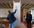 Bild: Anke Hof
Die Sanierung der Erlöserkirche Amberg hat begonnen.