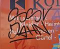 Bild: Eva Kreuzer
Viele Graffiti in Schwarzenfeld sind der Name des Regensburger Drittligisten SSV Jahn Regensburg. Hier an einem Kleindercontainer am Schwarzenfelder Bahnhof.