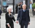 Bild: Felix Hörhager/dpa
Seit 1968 sind Edmund Stoiber und seine Frau Karin miteinander verheiratet. (Archivbild)