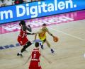 Bild: Matthias Stickel/dpa
Alba Berlin gewann das fünfte Finale in München. (Archivbild)