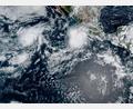 Bild: Uncredited/NOAA/AP/dpa
Im Ostpazifik ist die diesjährige Hurrikansaison sehr aktiv. Im Atlantik ist sie dagegen ruhig.