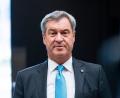 Bild: Christophe Gateau/dpa
SPD und Grüne sollten nach Ansicht von CSU-Chef Söder nicht mit der Linken eine Regierung in Berlin eingehen.